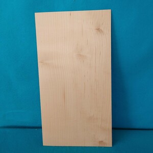 【薄板1mm】【節有】ハードメープル(74) 木材