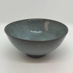 【美品】木村盛伸 作 青瓷 茶碗 共箱・共布付