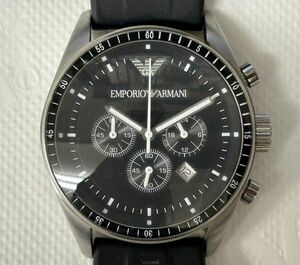 ◆メンズ腕時計◆エンポリオアルマーニ EMPORIO ARMANI★AR-0527 251011 クロノグラフ クオーツ★動作品 美品★全文を必読ください◆