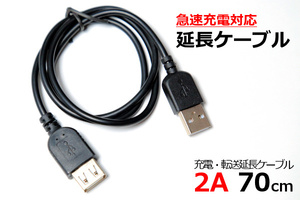 ∬送料無料∬急速充電延長ケーブル∬在庫処分〇新品 プリンタ 複合機の接続延長や急速充電タイプのケーブルを延長できる A-Aタイプ 送料￥0