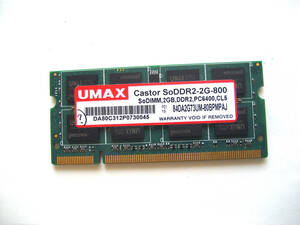 メモリーカード　DDR2-2G-800
