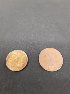 A471　【まとめ売り】【世界のコイン】【収集家】オランダ硬貨　2枚