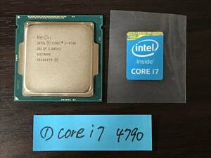 01 intel Core i7 4790 3.40GHz / 動作品