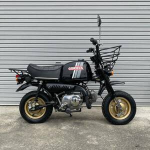 HONDA GORILLA ゴリラ Z50J 6V 75ccボアアップ 実動 書類付き 検)モンキー ダックス シャリー 旧車