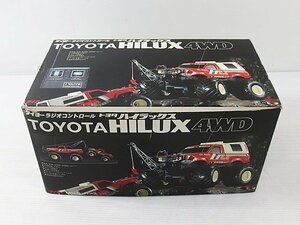 ∞ TAIYO R/C タイヨーラジオコントロール TOYOTA HILUX 4WD トヨタ ハイラックス ウインチ機能搭載 RC ラジコン 長期保管品 □H8