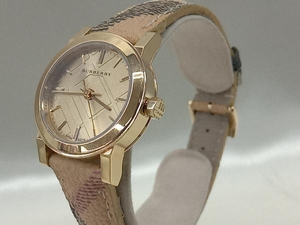 【Burberry】バーバリー BU9219 クォーツ 50M 165FEET ブランド 腕時計 中古