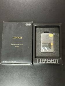 zippo Lupin the third Escape version ルパン三世 リボルバー 立体メタル 年代物 2002年製 BANPRESTO 側面刻印 エスケープ 次元大介