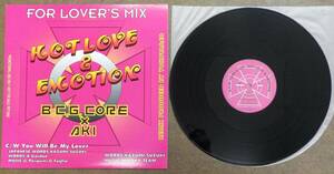 【中古12インチシングルレコード】B.C.G.CORE x AKI:HOTLOVE & EMOTION/You Will Be My Lover【PRT-8383】＊プロモオンリー＊45回転,2曲入