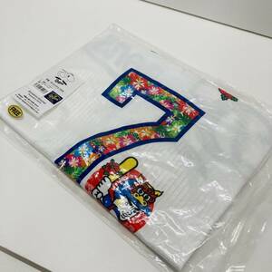 62S【中古未開封品】中日ドラゴンズ「沖縄キャンプ サポーターズ ユニフォーム No.7 NEO」サイズ「フリー」