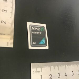 AMD Athlon x4パソコンエンブレムステッカーシールワンポイントコレクション@2667