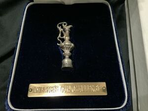 銀製 アメリカズカップ ミニチュアトロフィー 1991