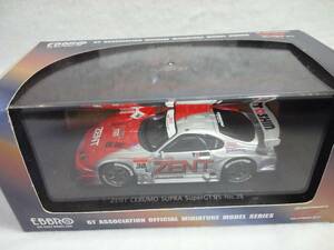 1/43　EBBRO 　SUPER　GT　2005 　ZENT CERUMO SUPRA 　#38　　No.695