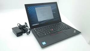 【良品】Lenovo ThinkPad X280 20KE-S0PC00 12.5型 Core i5-8350U 1.7GHz メモリ8GB ストレージSSD256GB windows10 リカバリ カメラ Wi-Fi