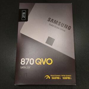 [宅急便コンパクト発送] 2TB Samsung SSD 870 QVO MZ-77Q2T0B/IT