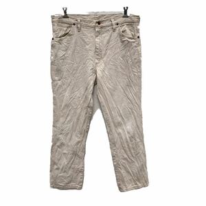 Wrangler 936TAN デニムパンツ W36 ビッグサイズ ラングラー ジーンズ ベージュ 古着卸 アメリカ仕入れ b406-48