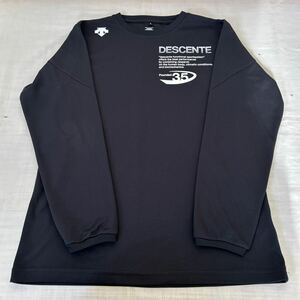 DESCENTE デサント 長袖シャツ　1枚　BK ブラック Sサイズ　メッシュタイプ　レディース/婦人用　