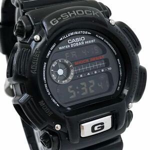 CASIO カシオ G-SHOCK ジーショック 腕時計 DW-9000BM-1 クオーツ デジタル ラウンド ブラック コレクション 電池交換済み 動作確認済み