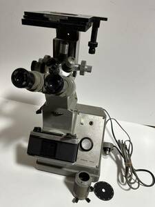 OLYMPUS オリンパス 倒立型金属顕微鏡 MG 型 200545 レトロ アンティーク ランプ点灯OK その他動作確認未了 現状渡し
