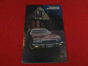 ▼　CHEVROLET　IMPALA CAPRICE　1976　昭和51　カタログ　▼