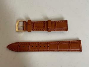 MORELLATO モレラート BOLLE ボーレ 腕時計交換ベルト ハニーブラウン 18-16mm 男性用 未使用品
