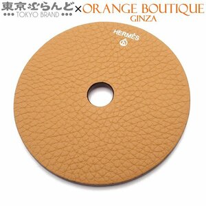 101682813 エルメス HERMES プティアッシュ ペンダント ラウンド GM ナチュラル ルージュ トゴ ペンダントトップ レディース 未使用