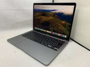 １円スタート！！ Apple MacBook Air A2337 (M1,2020) スペースグレイ [Nmc]