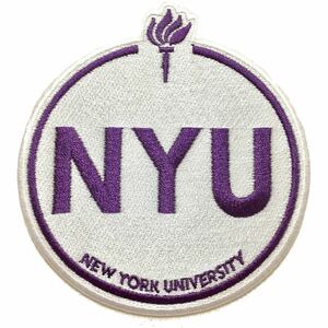 NYU ニューヨーク大学　ワッペン