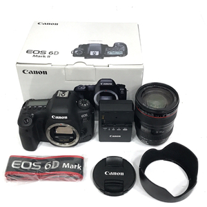 CANON EOS 6D Mark II EF 24-105mm 1:4 L IS USM デジタルカメラ QR054-38