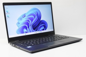 ノートパソコン Windows11 中古 東芝 dynabook G83 第8世代 Core i5 8250U SSD256GB メモリ8GB Windows10 カメラ 13.3インチ 薄型