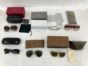 サングラス・眼鏡　GUCCI/Ray-Ban/Salvatore Ferragamo/LOEWE/Christian Dior　計6点　おまとめ【CDAZ2022】