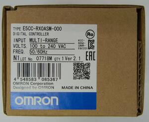 新品 未使用 OMRON オムロン 温度調節器 温調器 E5CC-RX0ASM-000 リレー出力 
