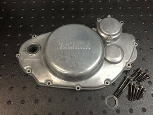 YAMAHA SR400 クラッチカバー ケース 割れなし♪右クランクカバー （検索 1JR SR400-2 2H6 1JN RH01J SR500 カスタム実動車両より♪ ヤマハ