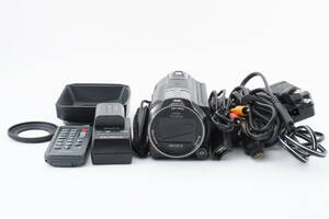 【動作良好美品★】SONY デジタルビデオカメラ Handycam HDR-CX720V 純正リモコン(RMT-835)付属 その他付属品多数！#M10419