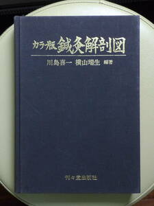 ●○カラー版 鍼灸解剖図（針灸解剖図） 川島喜一／横山瑞生　刊々堂出版社○●はりきゅう 中医学 流注 主治症 経絡 経穴 ツボ アトラス