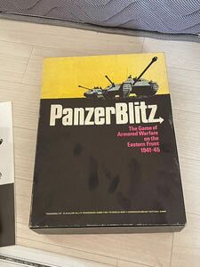 panzer Blitz アバロンヒル ボードゲーム ウォーゲーム ホビージャパン Panzer 当時物　おもちゃ