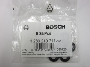 BOSCH ボッシュクラッシック フューエル インジェクター　Ｏリング　1280210711　5個入　新品未使用　全国送料（180円）