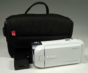 緑屋Re■ SONY デジタルHDビデオ カメラレコーダー HDR-CX470 動作品　充電器 バッテリー ソフトケース付　c/bni/5-021/5-3#60