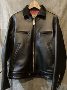 トイズマッコイBECK THUNDERBIRD Ⅱ DEERSKIN BLACK LEATHER JACKET