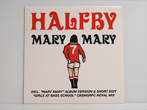 限定ナンバリング有・10インチレコード● HALFBY ハーフビー MARY MARY, GIRLS AT BASS SCHOOL (高橋孝博,second royal,関連:GREEN HOURS )