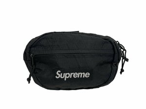 Supreme シュプリーム Waist Bag ウエストバッグ ボディバッグ ボックスロゴ 黒 18aw