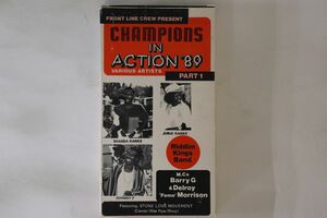 ジャマイカVHS Various Front Line Crew Present Champions In Action 