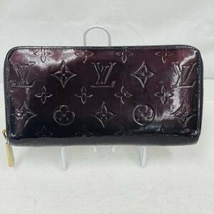 LOUIS VUITTON ルイヴィトン モノグラム ジッピーウォレット ヴェルニ ラウンドファスナー長財布 M93522 中古品