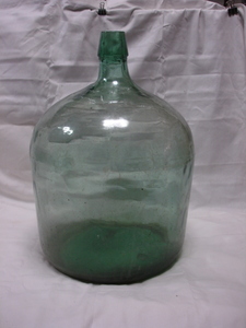巨大ガラス瓶　大型デミジョンボトル 直接引き取り限定　花びん インテリア