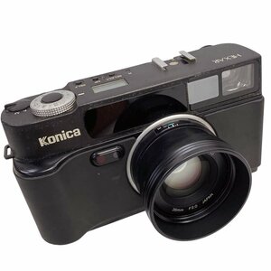 24-1545 コニカミノルタ ヘキサー コンパクトフィルムカメラ 35mm F2.0 AF オートフォーカス ブラック レトロ 映像機器 Konica HEXAR
