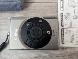 動作未確認　キャノン Canon IXY IX240 APSフィルムカメラ シルバー 