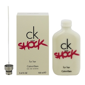 カルバンクライン シーケー ワン ショック フォーハー EDT・SP 100ml 香水 フレグランス CK ONE SHOCK FOR HER CALVIN KLEIN 新品 未使用