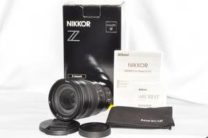 超美品★Nikon ニコン NIKKOR Z 24-70mm f/2.8S Zマウント Sライン 標準ズームレンズ R909