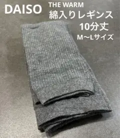 DAISO 綿入りレギンス チャコール