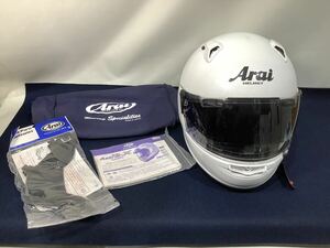 Arai アライ ASTRAL-X L（59・60）ホワイト　フルフェイスヘルメット 現状品　YA032701