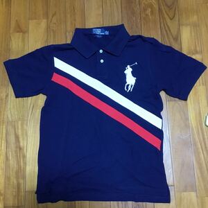 新品未使用　POLO RALPH LAUREN ラルフローレン 半袖 ポロシャツ ビッグポニー メンズ　サイズM ネイビー